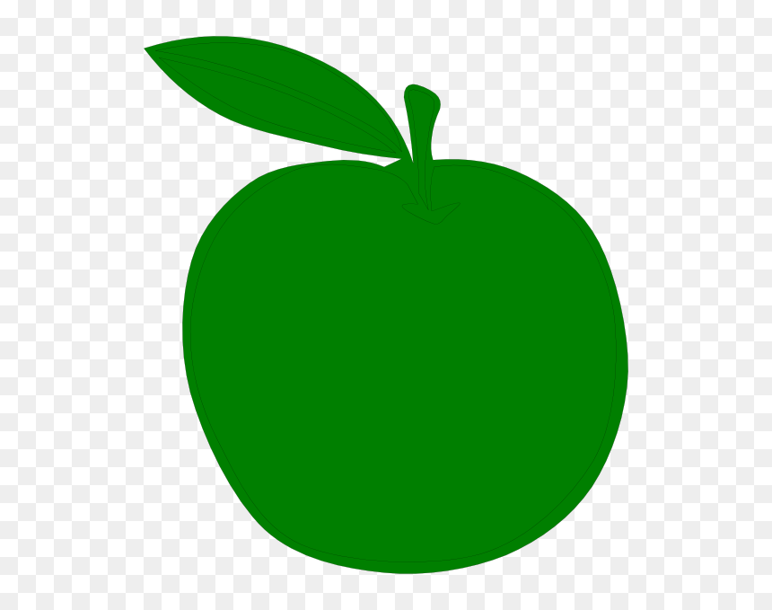 Green Apple Cliparts Transparent, HD Png Download - apple clip art png