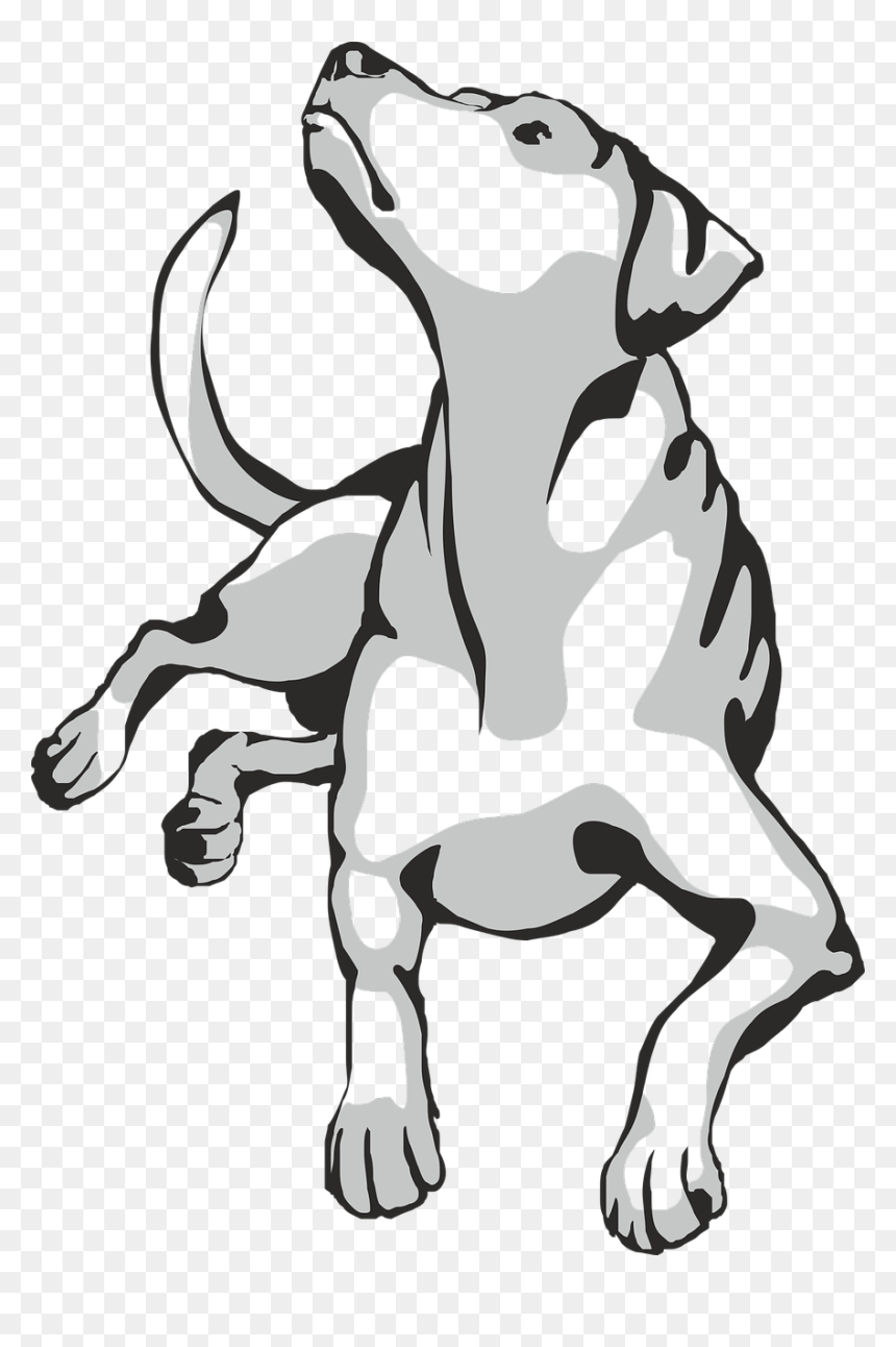 Line Art Dogs, HD Png Download - flair png