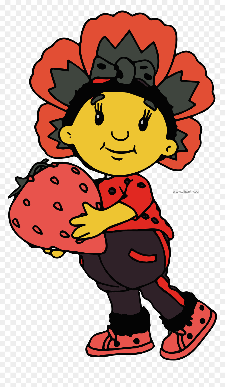 Fifi Cherry Clipart Png - Poppy Fifi And The Flowertots, Transparent Png - ladybug clipart png