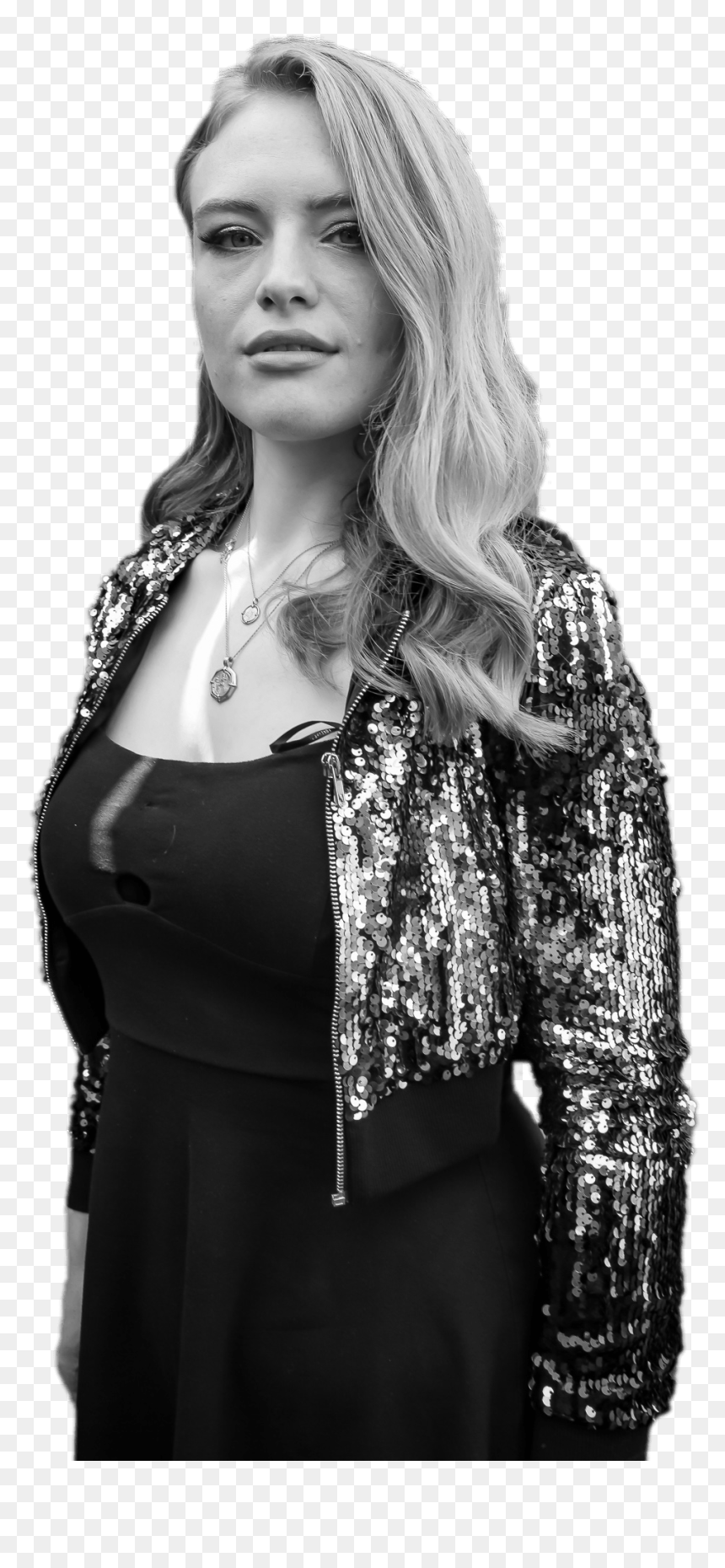 Freya Ridings Black And White Clip Arts - Photo Shoot, HD Png Download - black fashion model png