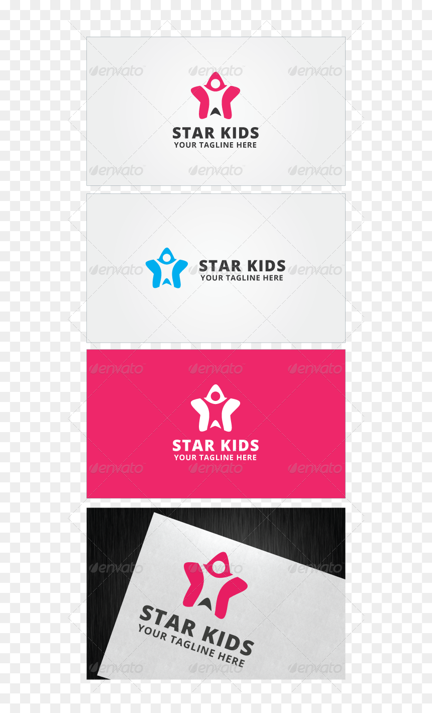 Transparent Logo Template Png - Star Kids Logos, Png Download - logo template png