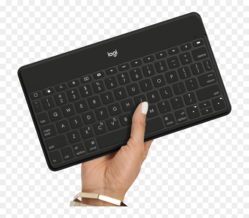Logitech Keys To Go Mobile Keyboard Is An Excellent - Antique Taco, HD Png Download - keyboard keys png