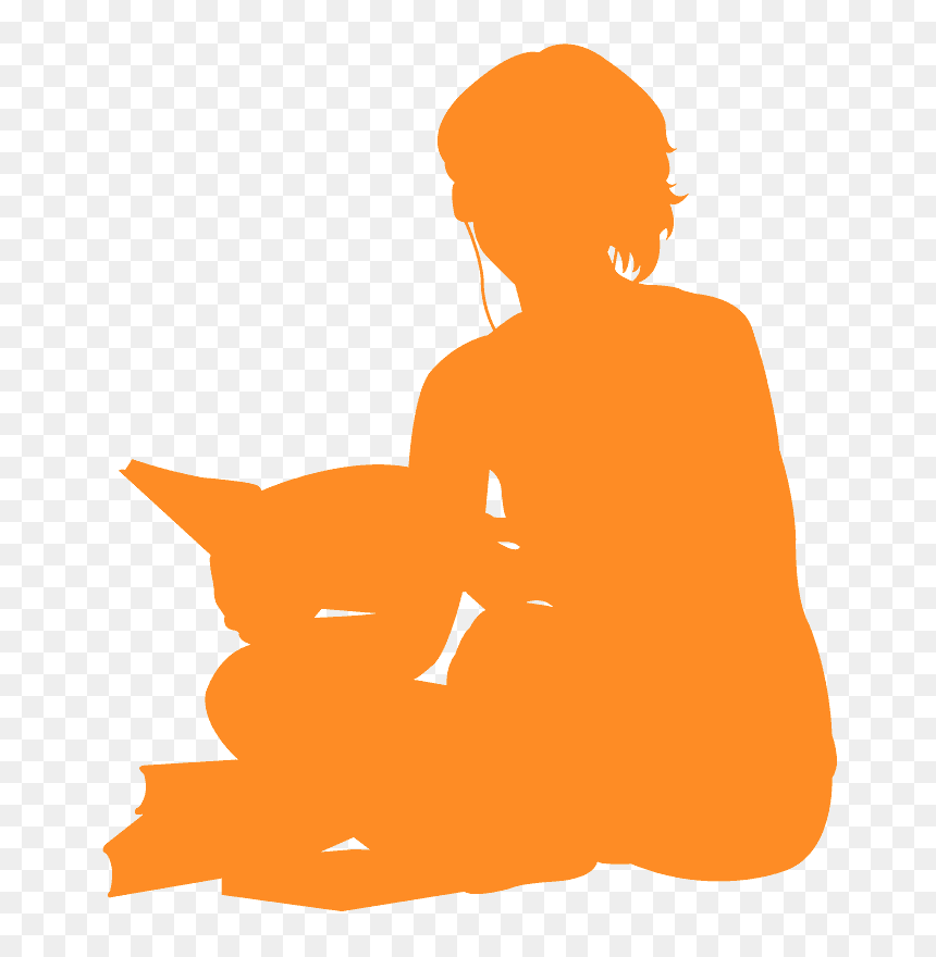 Silhouette, HD Png Download - student silhouette png