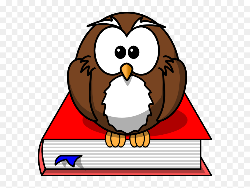 Smart Owl Clip Art At Clker - Smart Owl Clip Art, HD Png Download - molang png