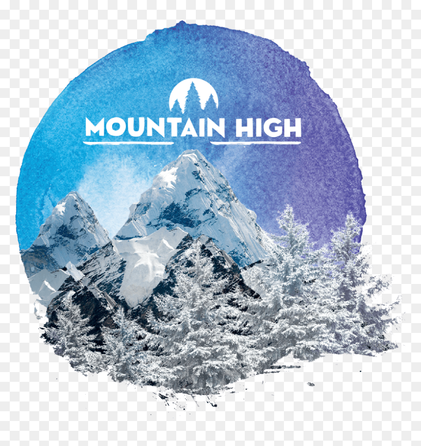 Mountain High Logo - Mountain High Edibles Peanut Butter Squares, HD Png Download - snow mountain png