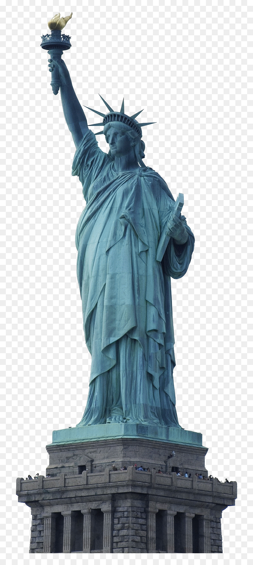 Statue Of Liberty Ellis Island Image Photograph - Statue Of Liberty, HD Png Download - liberty statue png