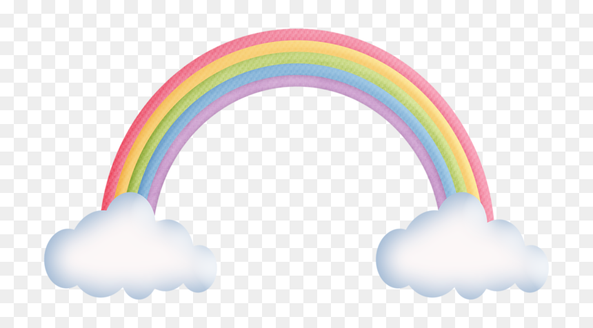 Радуга На Прозрачном Фоне, HD Png Download - arco iris png