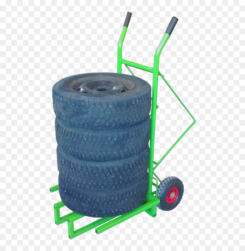 Tire Storage - Wheelbarrow, HD Png Download - stack of tires png