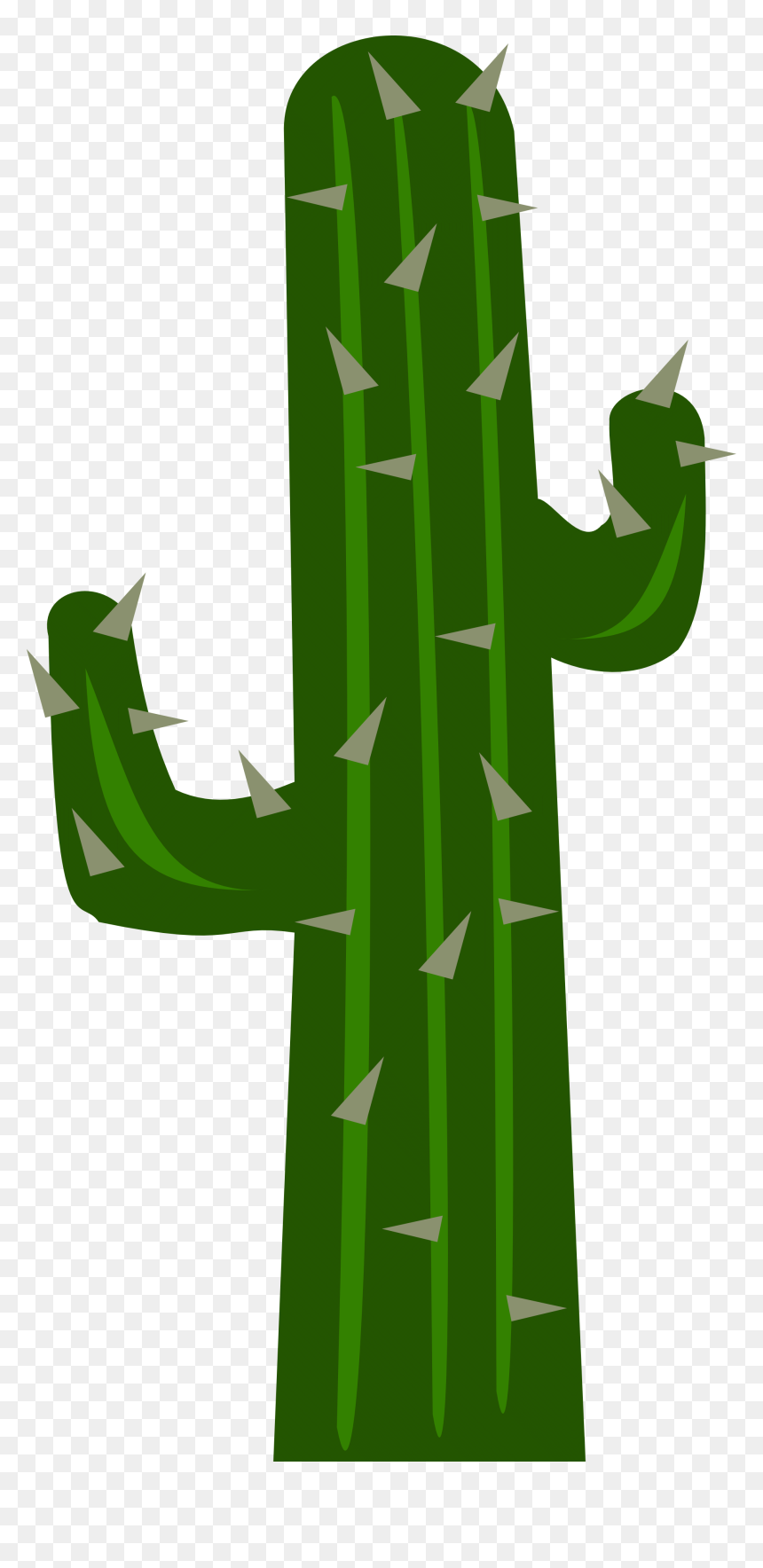 Cartoon Cactus Clip Art - Cactus Clipart Transparent Background, HD Png Download - cute cactus png