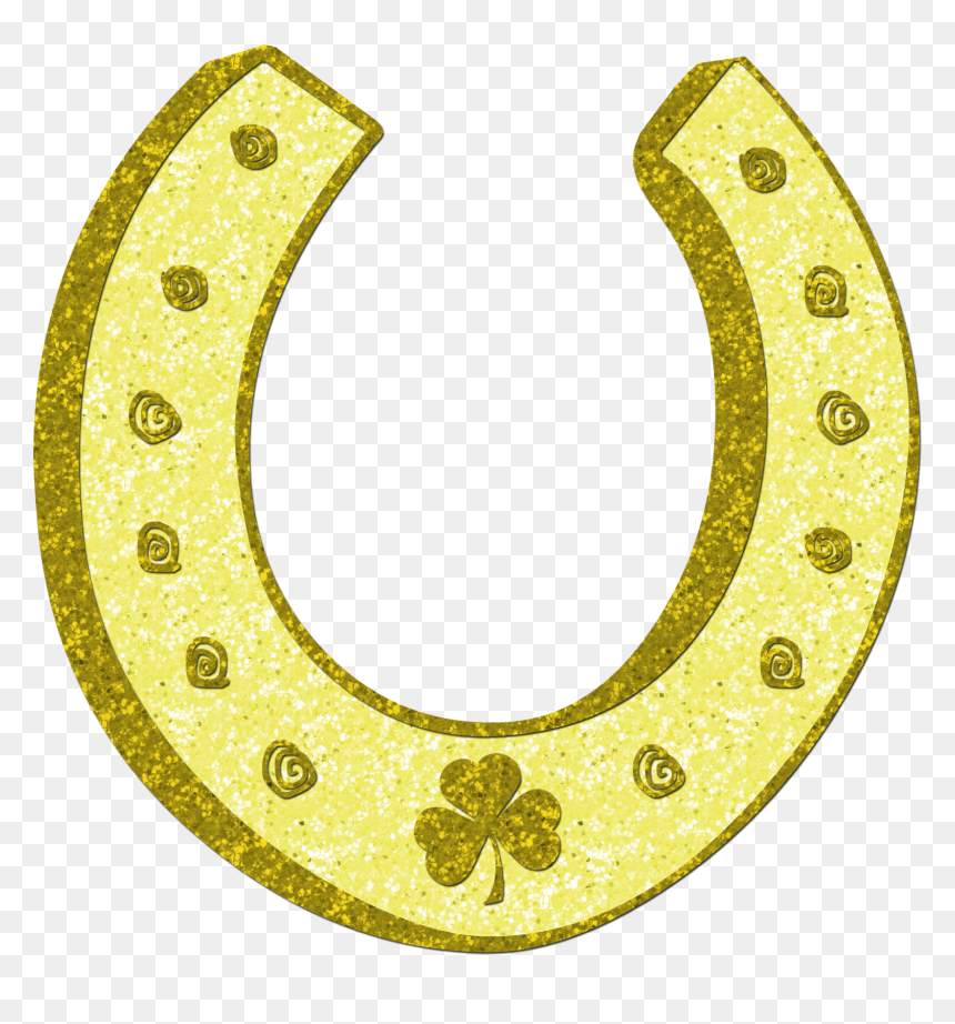 Circle, HD Png Download - gold horseshoe png