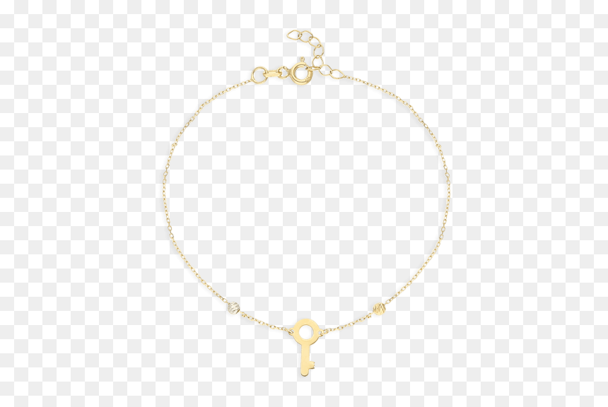 My Golden Key Bracelet, Triccolor Gold - Bracelet, HD Png Download - golden key png