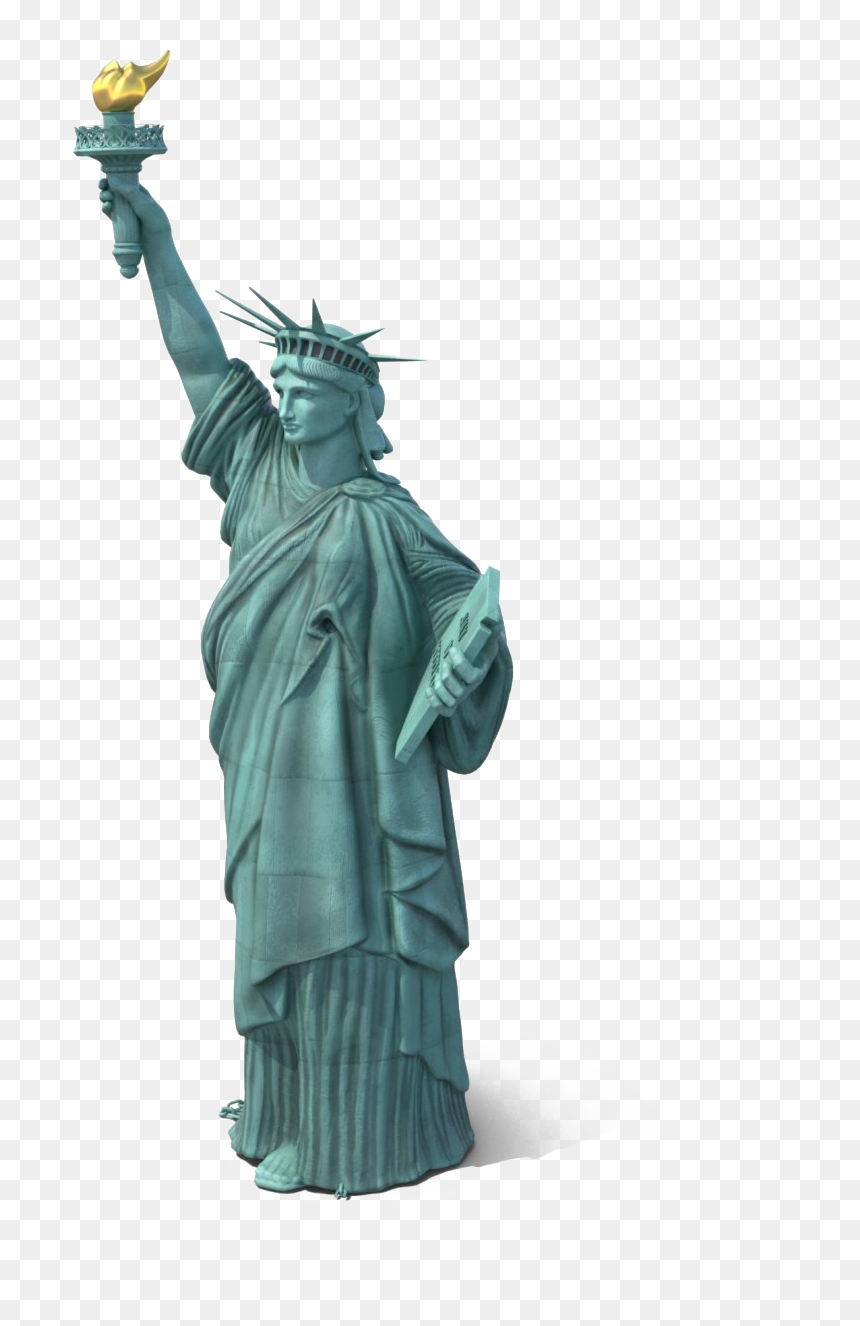 Statue Of Liberty, HD Png Download - liberty statue png