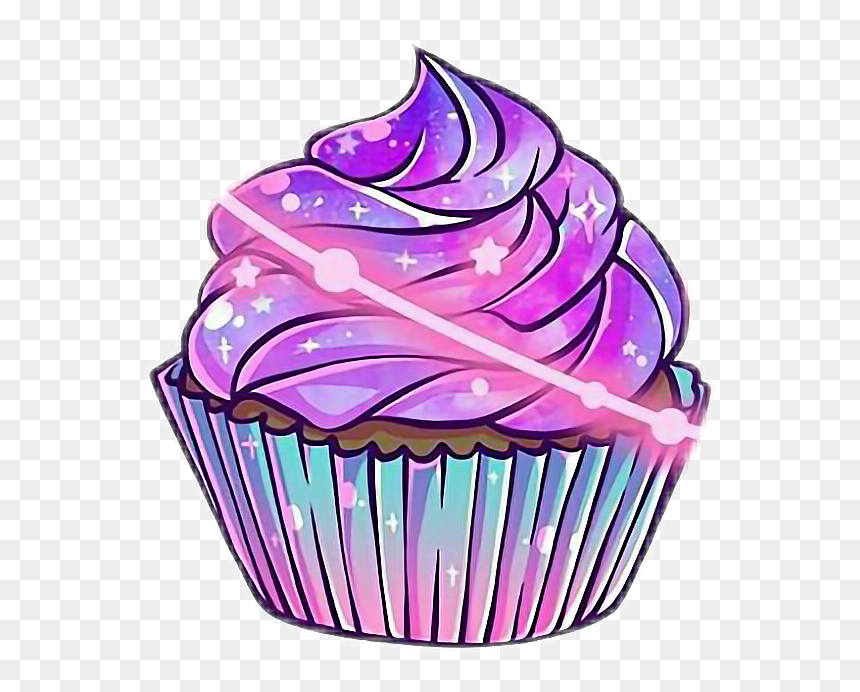 570 X 612 - Cupcakes Clipart, HD Png Download - kawaii food png