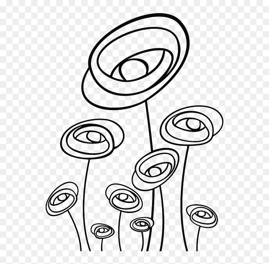 Ramal Dibujo, HD Png Download - flower doodle png