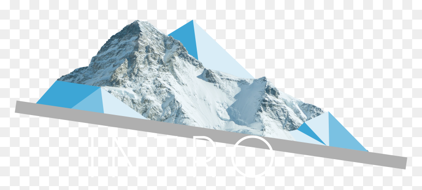 Summit, HD Png Download - snow mountain png