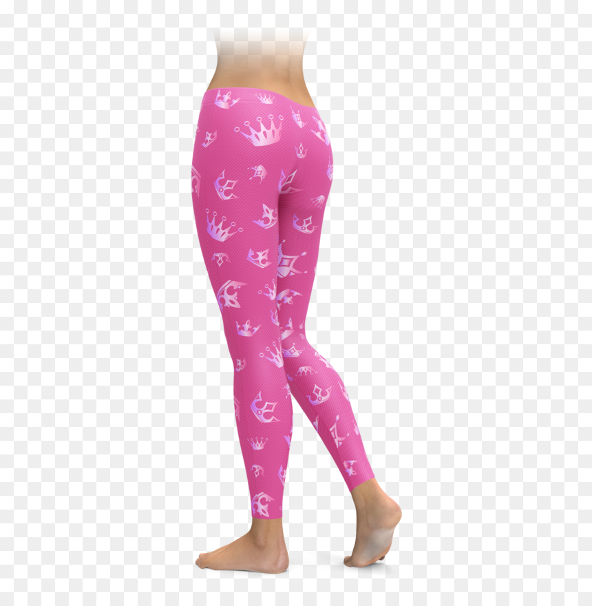 Low Rise Leggings, HD Png Download - pink tiara png