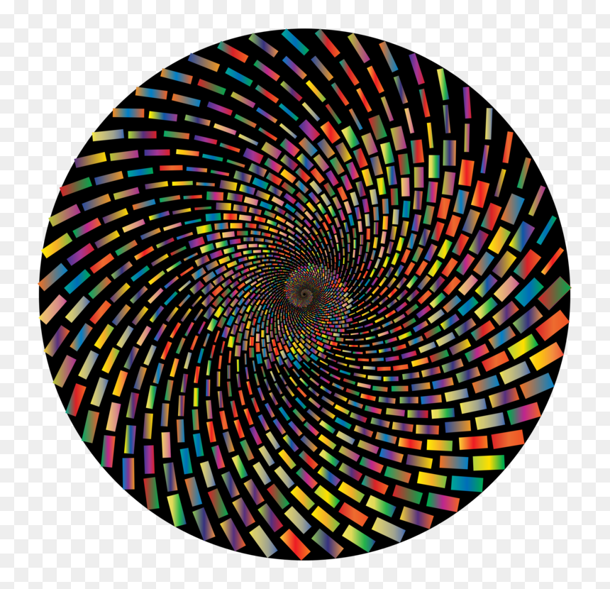 Circle,spiral,symmetry - Mali Stolni Ventilator, HD Png Download - rope circle png