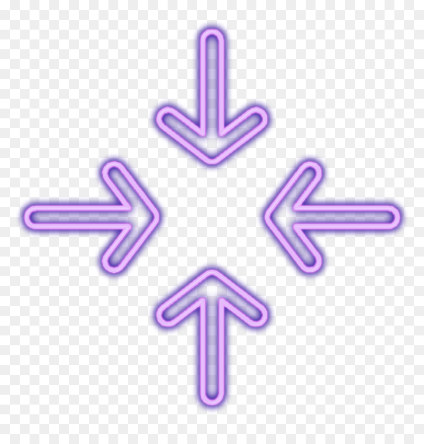 Transparent Neon Arrow Png - Portable Network Graphics, Png Download - neon arrow png