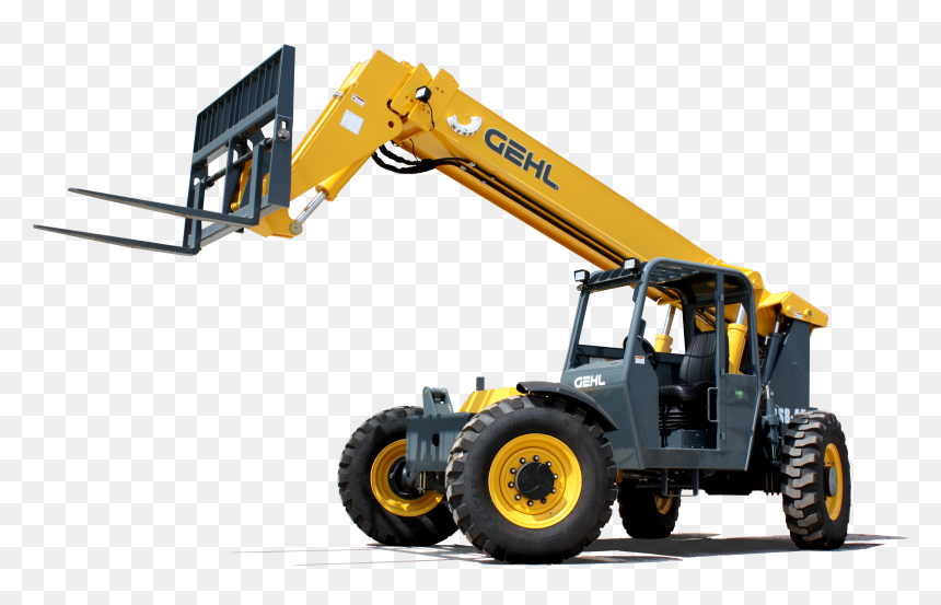 Telescopic Handler Photo - Gehl Rs8 42, HD Png Download - stack of tires png