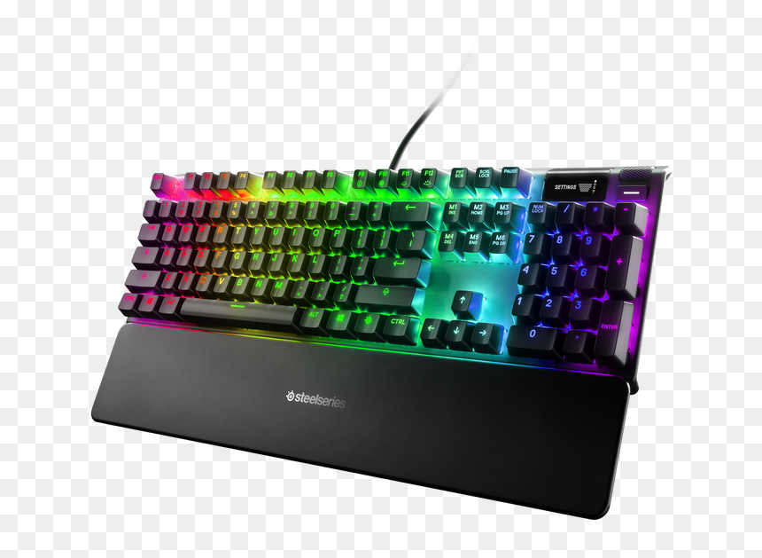 Steelseries Keyboard Apex Pro, HD Png Download - keyboard keys png