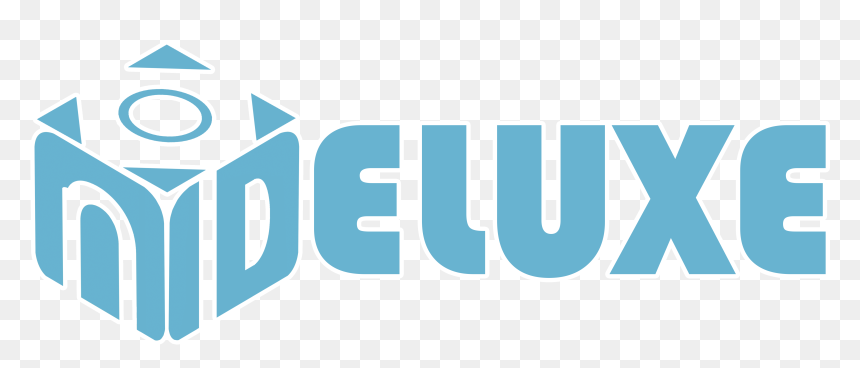N Deluxe Logo Png Con Borde - Graphic Design, Transparent Png - borde png