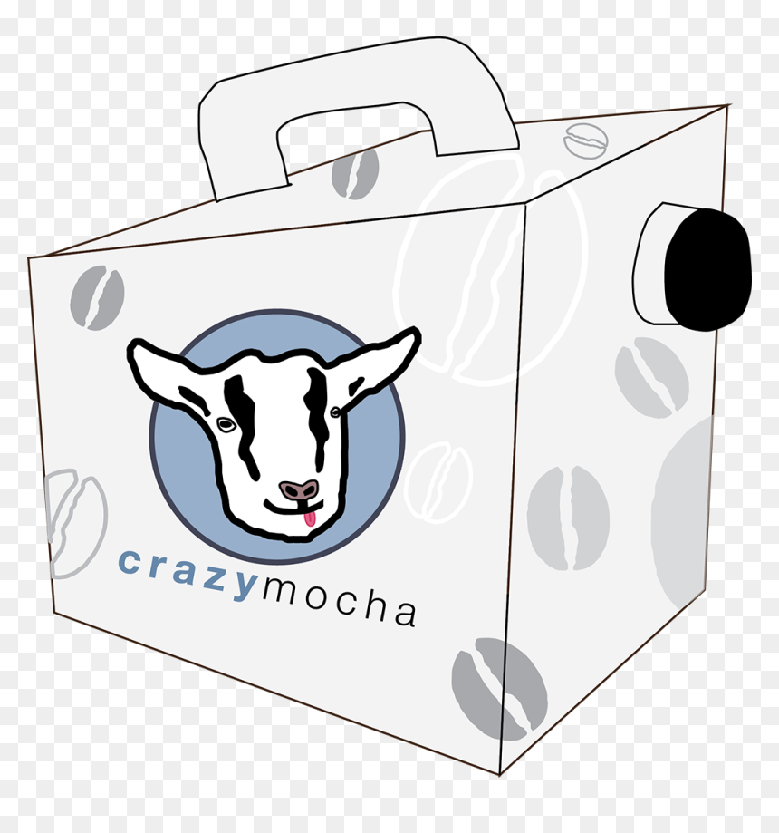 Coffee Tote For Customers Ordering Bulk Amounts Of - Cattle, HD Png Download - cow face png