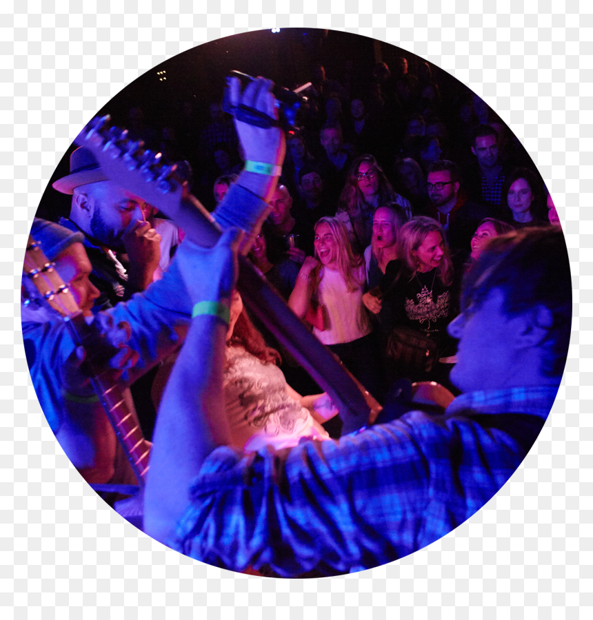 The Concert Where You Pick The Setlist - Circle, HD Png Download - concert crowd png
