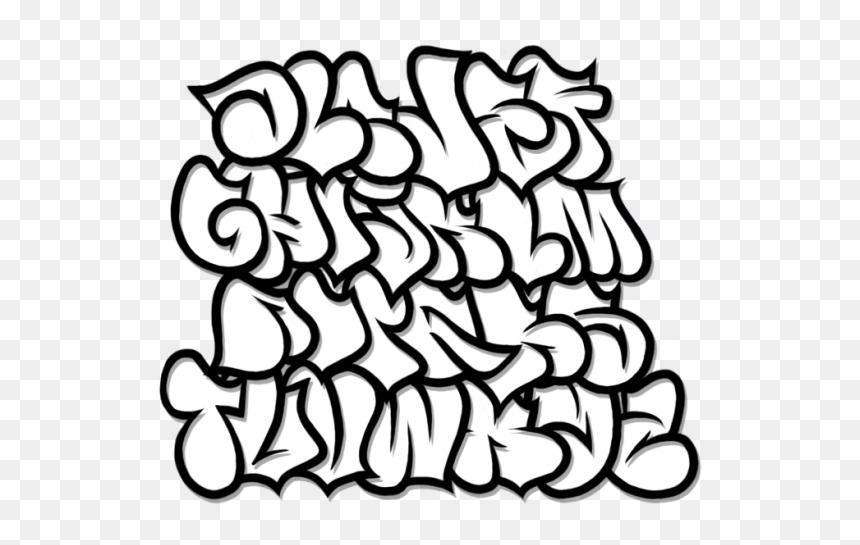 Drawing Wall Graffiti - Graffiti Letters, HD Png Download - graffiti wall png