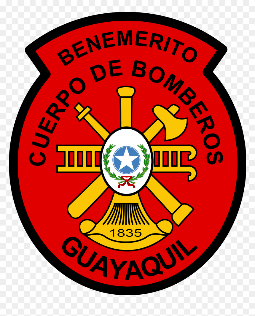 Benemerito Cuerpo De Bomberos De Guayaquil, HD Png Download - sello png