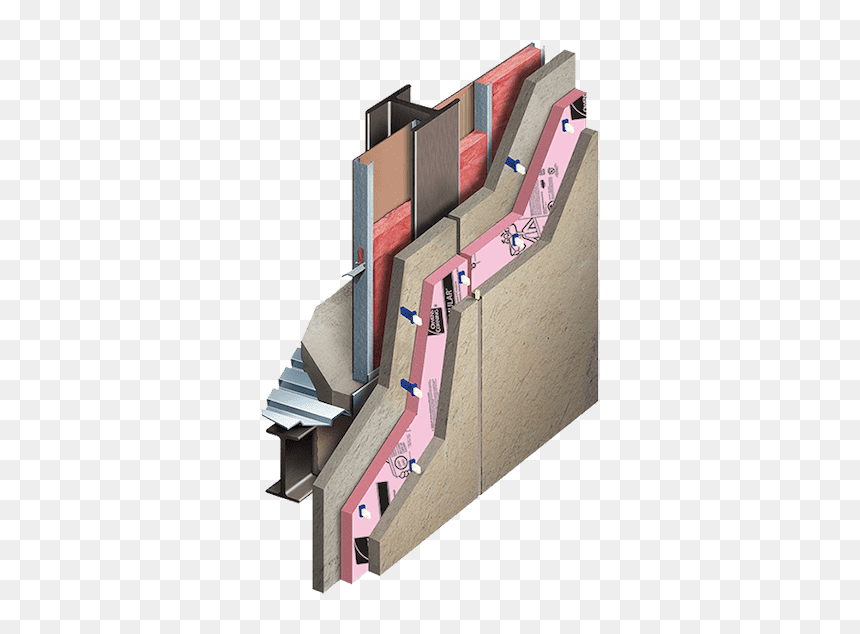 Precast Concrete Walls Insulation, HD Png Download - concrete wall png