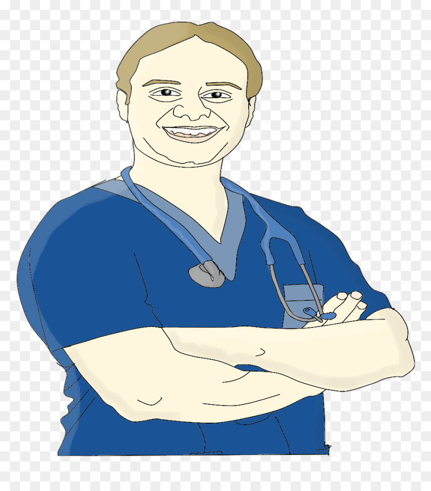 Nursing Professional Cartoon, HD Png Download - nursing png