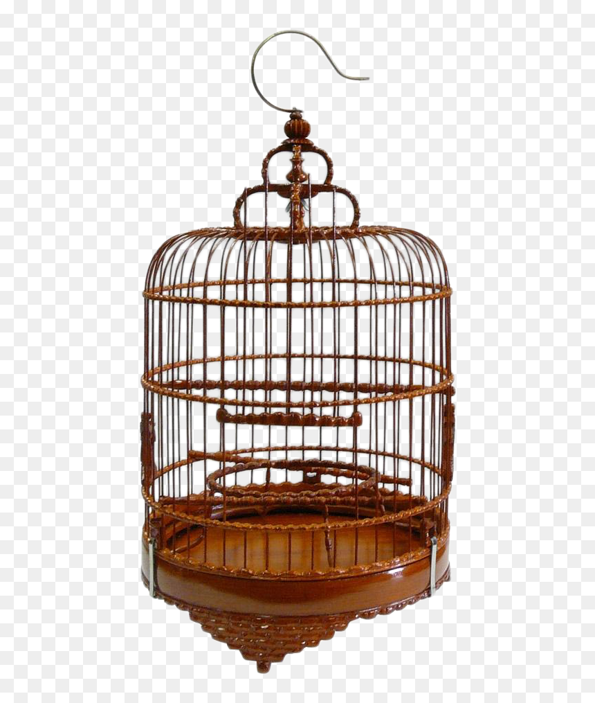 Bird Cage Wood Png, Transparent Png - birdcage png