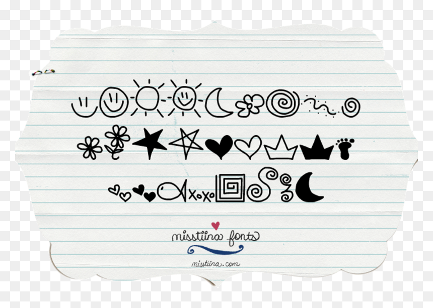 Mtf Doodle Font Poster - Under Your Skin, HD Png Download - flower doodle png
