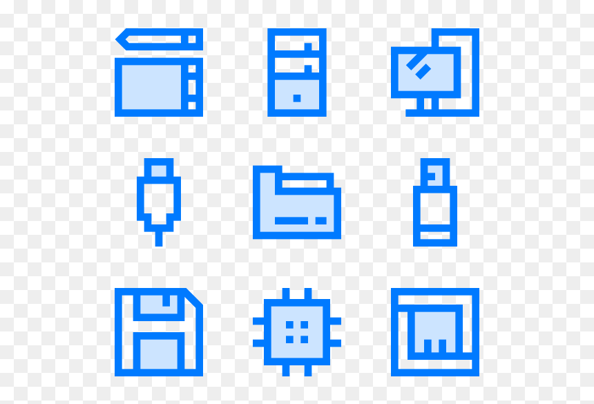 Electric Blue, HD Png Download - keyboard keys png