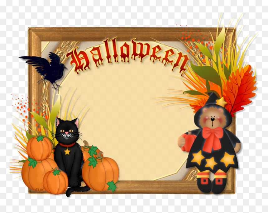 Halloween Frame Png, Transparent Png - halloween frame png