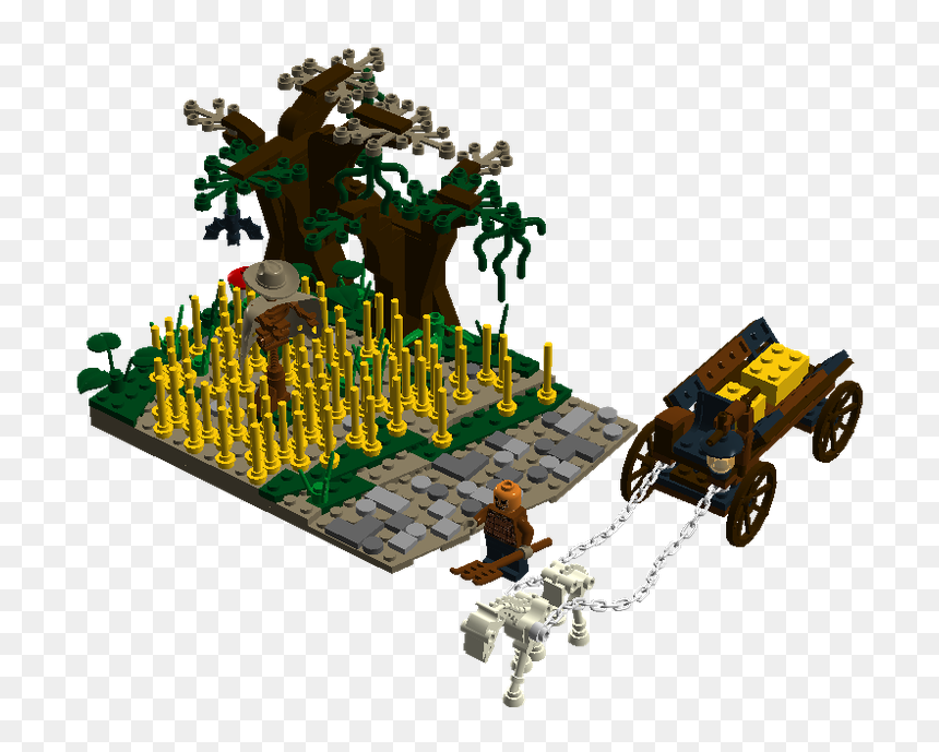 Haunted Corn Field - Tree, HD Png Download - corn field png