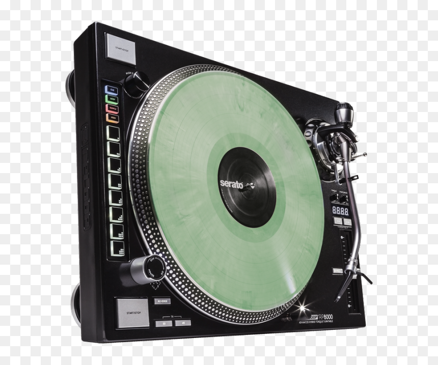 Reloop Rp8000 Advanced Hybrid Torque Direct Drive Turntable - Transparent Turntable Png, Png Download - dj turntable png