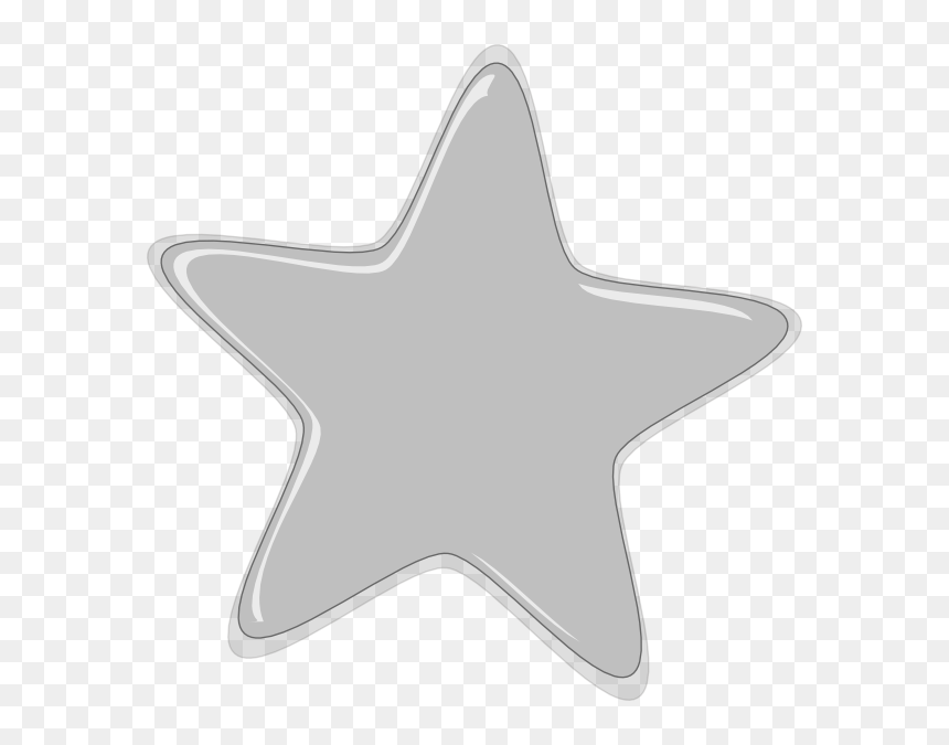 Star Gray Clip Art, HD Png Download - small star png