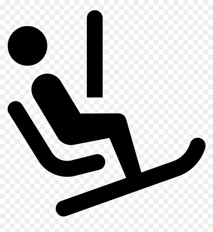 Ski Lift Icon, HD Png Download - ski png
