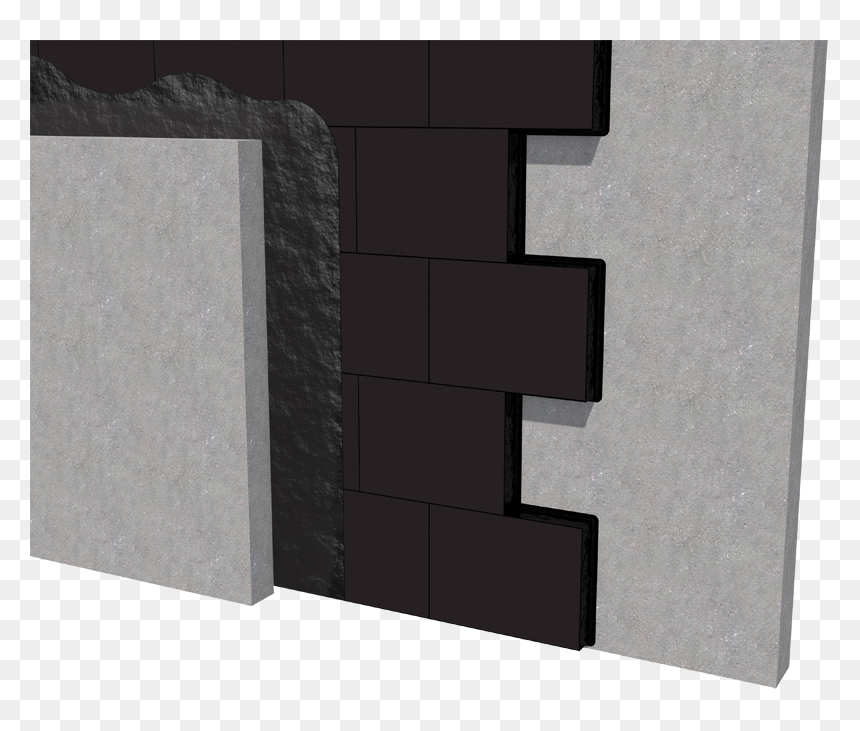 Tile, HD Png Download - concrete wall png