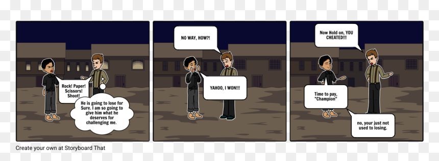 Cartoon, HD Png Download - rock paper scissors png