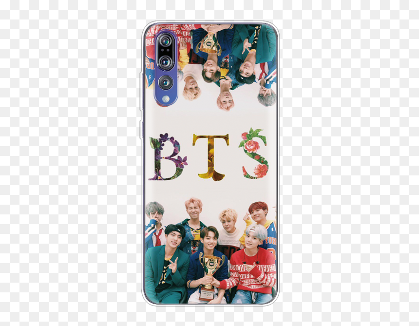 Iphone X Bts Case, HD Png Download - cartoon phone png