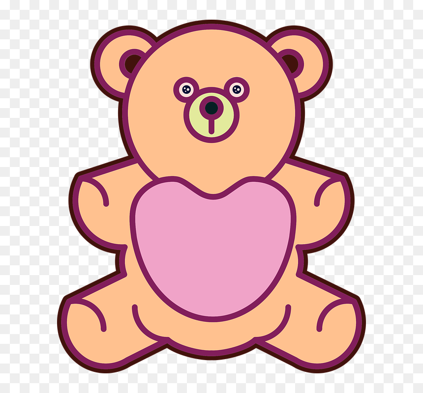 Dibujo Animado De Un Peluche, HD Png Download - baby bear png