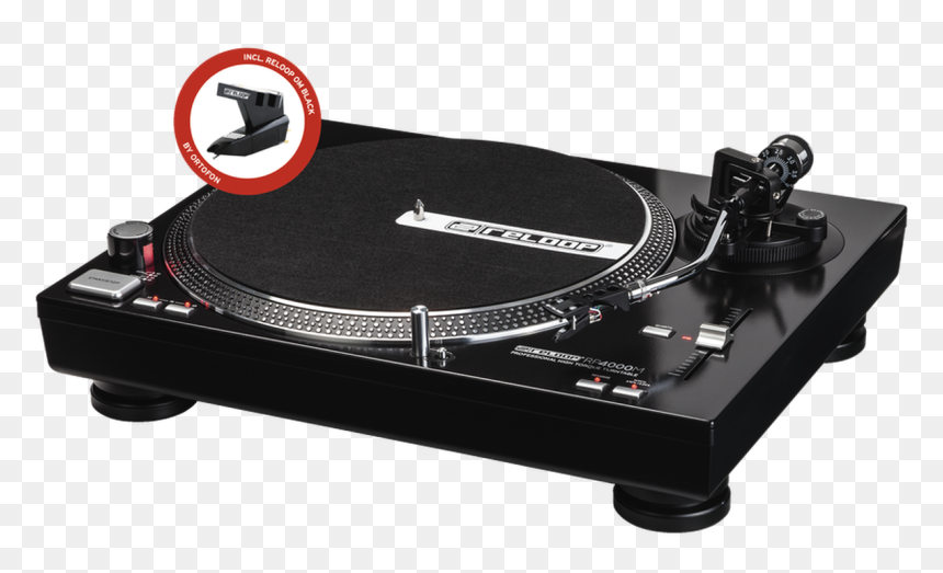 Reloop Rp-4000m High Torque Dj Turntable - Turntable Pic Png, Transparent Png - dj turntable png