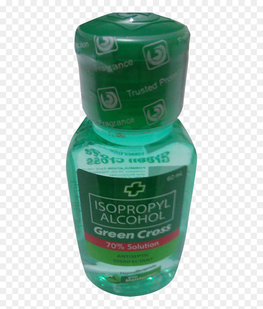 Isopropyl Alcohol Green Cross - Alcohol Green Cross Png, Transparent Png - green cross png