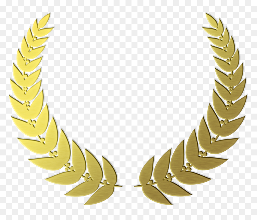 Gold Laurels 4838682 - Award, HD Png Download - golden key png