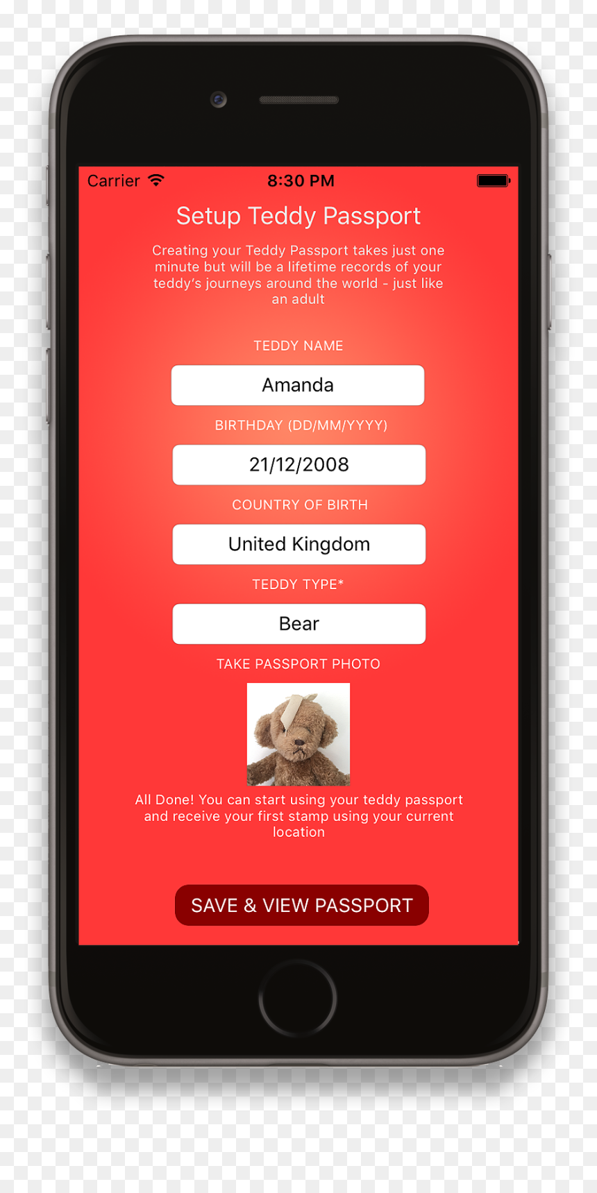 Iphone, HD Png Download - passport stamps png