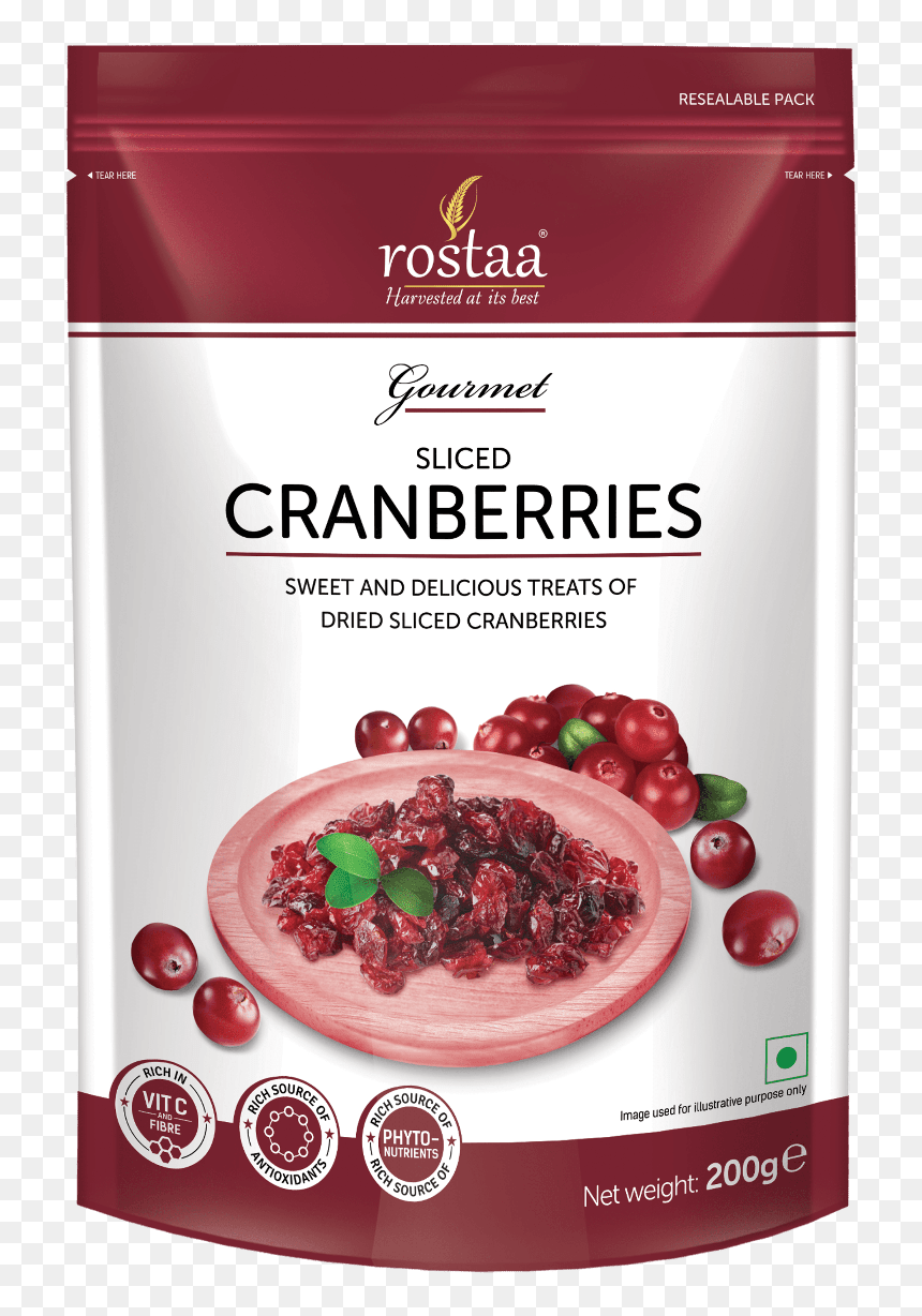 Nuts Vector Dried Cranberry - Rostaa Cranberries, HD Png Download - cranberries png
