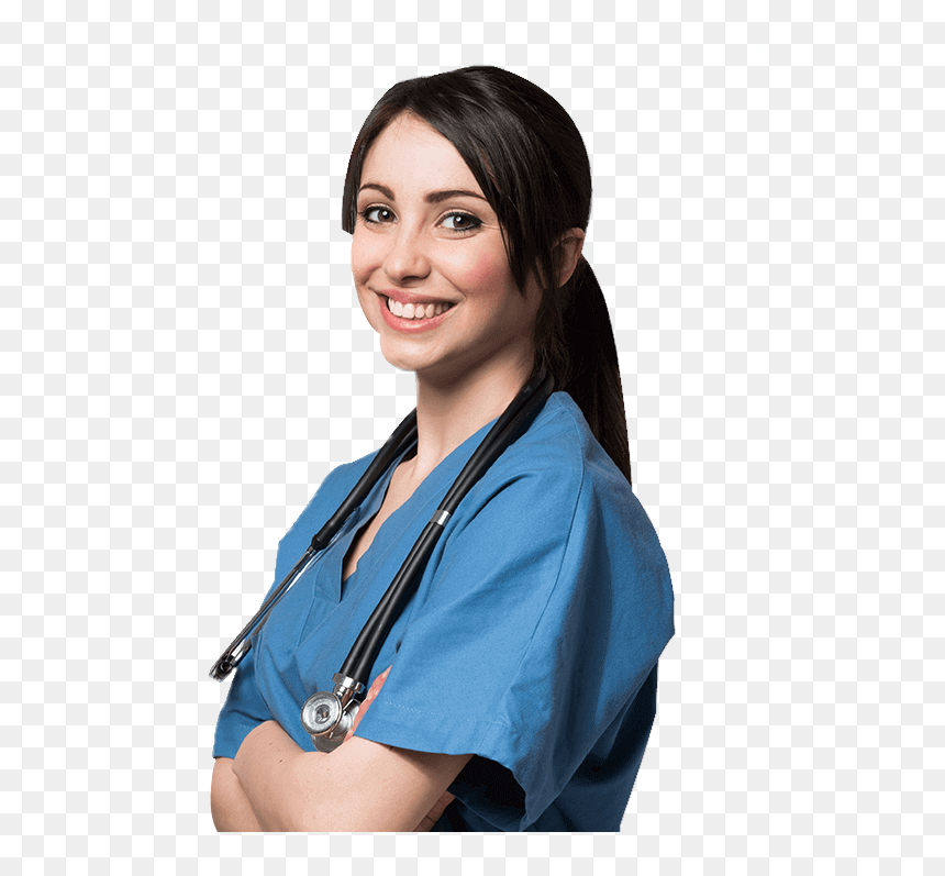 Health Professional Smiling - Smiling Nurse, HD Png Download - nursing png