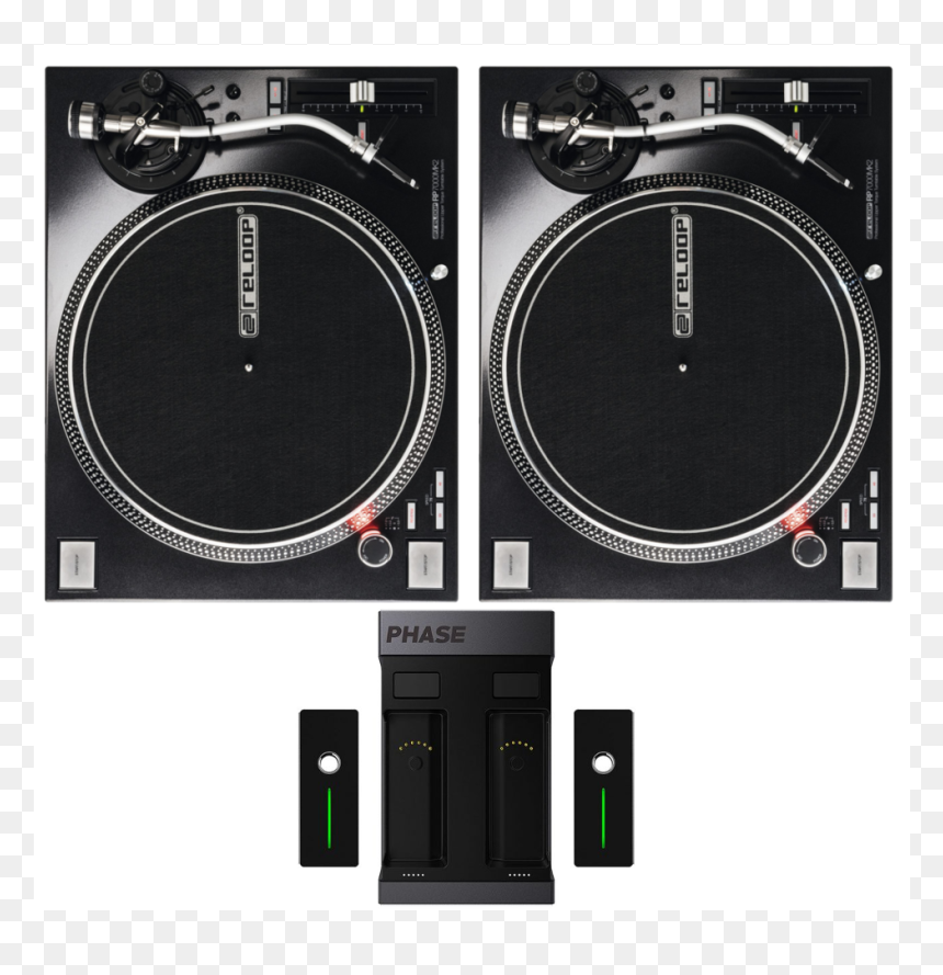 Reloop Rp-2000 Mk2 Direct Drive Dj Turntable Rp-2000-mk2, HD Png Download - dj turntable png